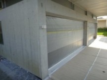 Object training at Synfola® GmbH Exposed concrete cosmetic SBK-08 at exposed concrete facade