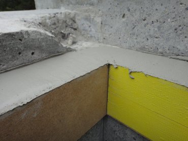 Reprovilierarbeiten Aufbauend mit Reprovilier Mörtel. Schadenbilder bei Beton, Sichtbeton und Hartbetonflächen.