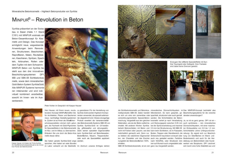 Synfola Reportage Minpur im Renovum 